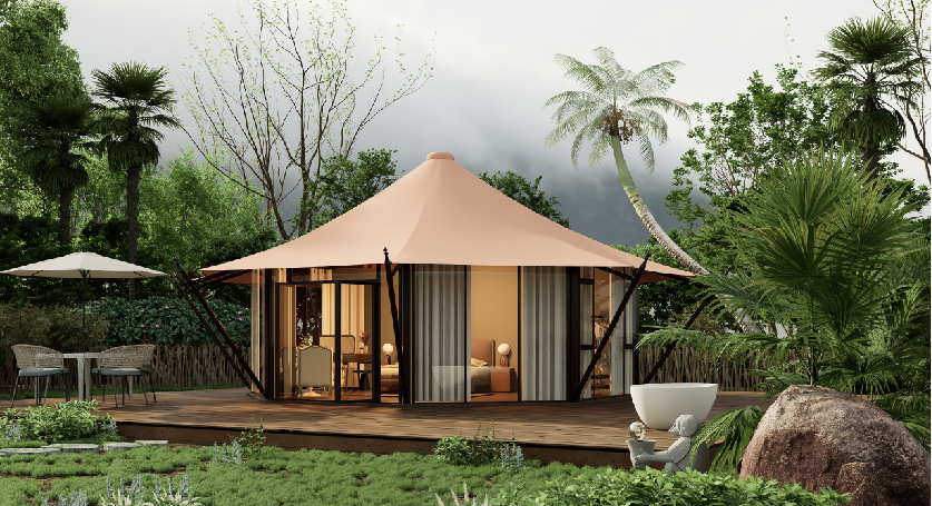 阳信县异形篷房定制：专属设计赋能，打造城市户外专属名片